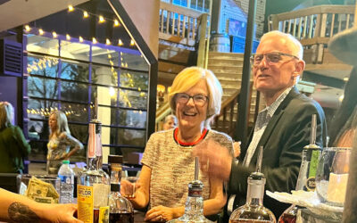 Specialty Whiskey Tasting Event Honored Gratitude Award Recipients Jim and Stacey Holland