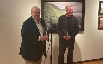 Wine Tasting Event Honored Gratitude Award Recipients Tom Alves & Bob Burcenski