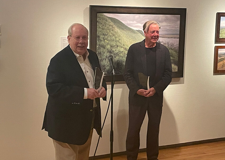 Wine Tasting Event Honored Gratitude Award Recipients Tom Alves & Bob Burcenski